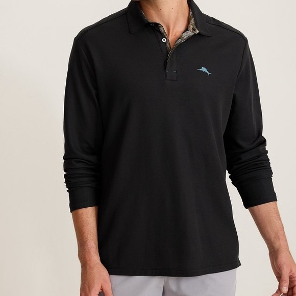 Tommy Bahama Other - Poncho Vintage Vines Five O'Clock Long-Sleeve IslandZone® Polo